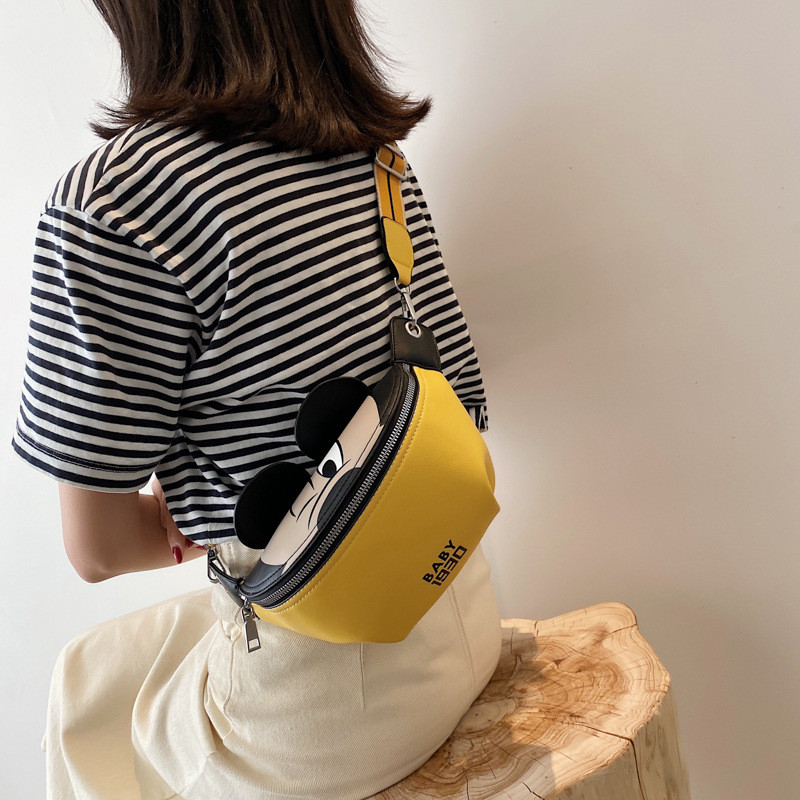 [COD]Tas dada wanita gaya Korea dengan tekstur batu, tas selempang bahu rantai, tas pinggang wanita