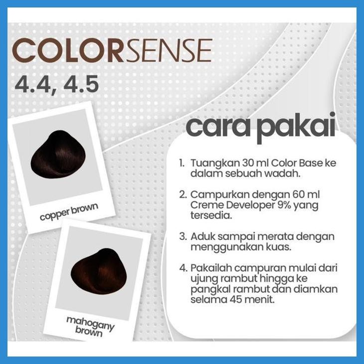 SALE COLORSENSE CAT RAMBUT / COLOR SENSE TONING RAMBUT HITAM COKLAT GOOD QUALITY