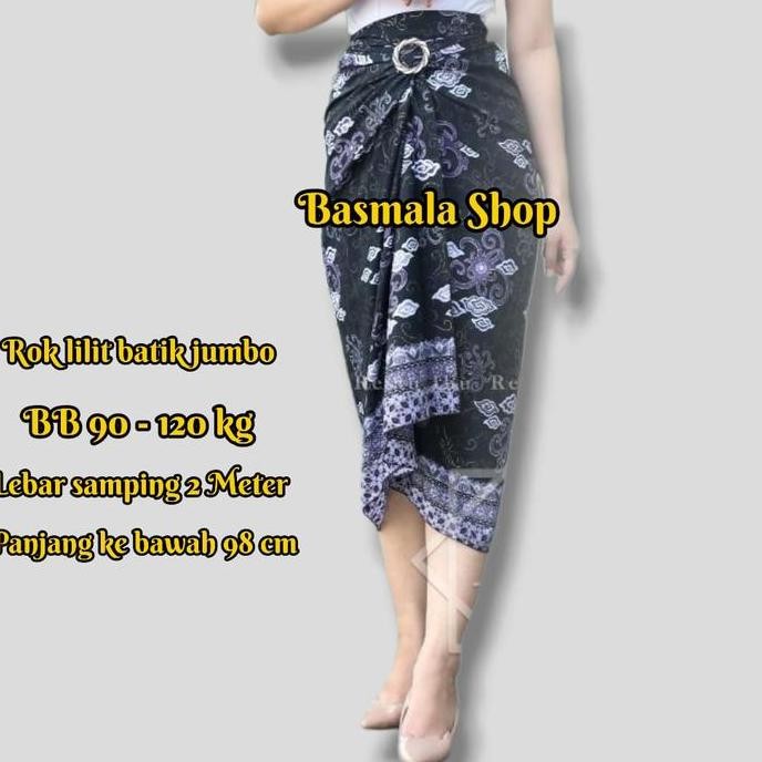 Promo Rok Lilit Size Jumbo Muat Sampai BB 120 Lebar 200 CM Dan Panjang Bawah 100 CM UNTUK BB 90-120 
