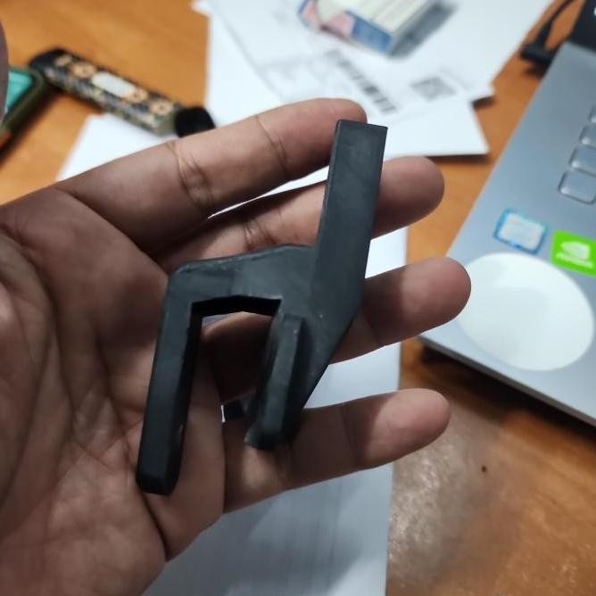 E Hook Plastik Trifold Original fork hook United trifold