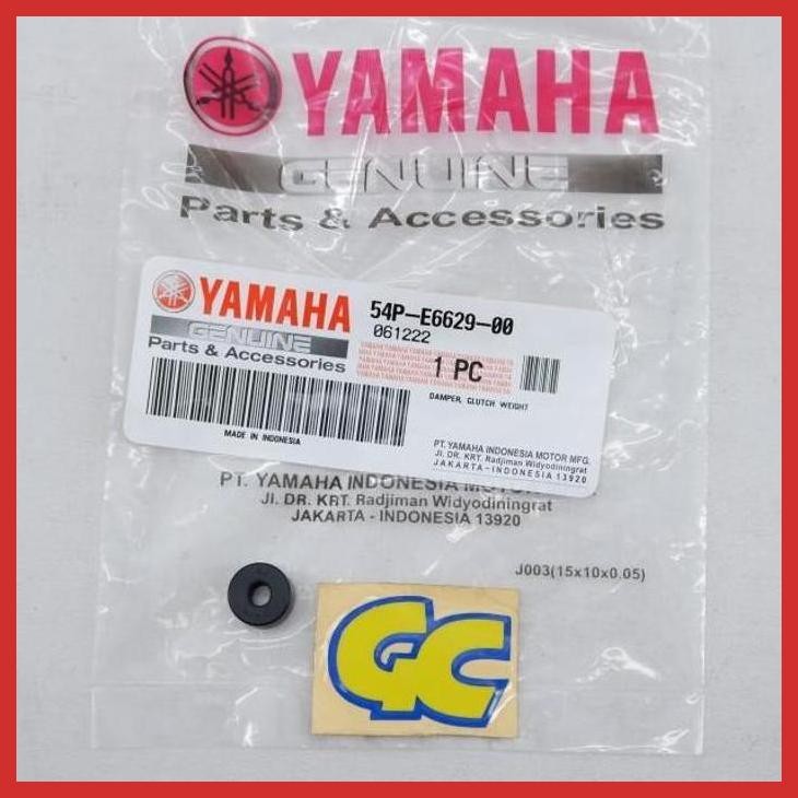 COD KARET DAMPER KAMPAS GANDA YAMAHA GEAR 54P-E6629-00 ORIGINAL ASLI PABRIK SPARE PART