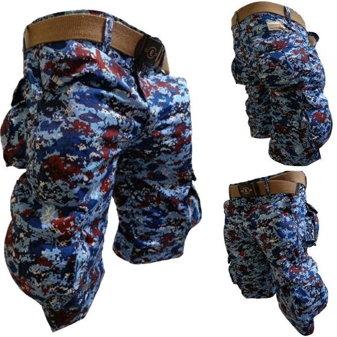 Promo celana pendek loreng army celana pendek kargo COD