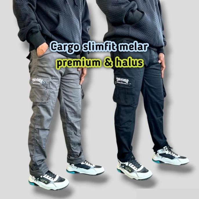 Promo Celana cargo panjang pria COD