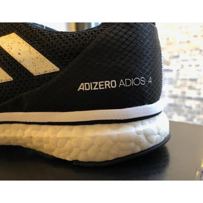Adidas Men'S Adizero Adios 4 Black Ori New 100%
