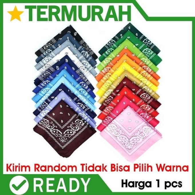 COD slayer bandana batik pria wanita Sapu Tangan Masker syal ikat kepala