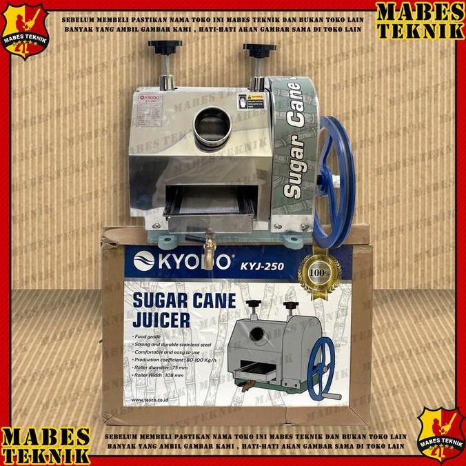Promo ALAT PRESS TEBU SUGAR CANE GILINGAN TEBU KYODO KYJ 250 MESIN PRESS COD