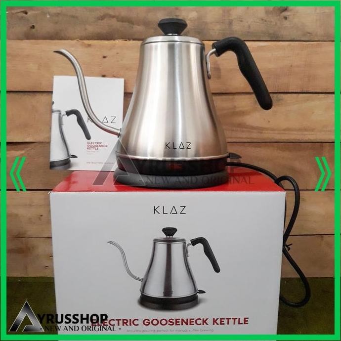 Promo Kettle Teko Leher Angsa Klaz Gooseneck Listrik-Electric COD