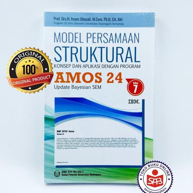 TERBARU Model Persamaan Struktural dengan Program AMOS 24 - Imam Ghozali