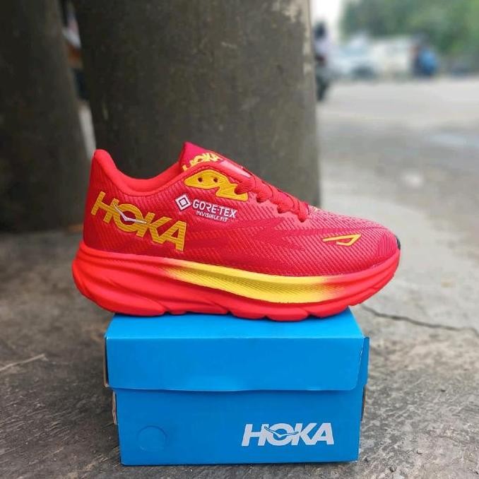 Sepatu Olahraga Wanita Hoka Goretex Shoes Gym Outdoor Sport
