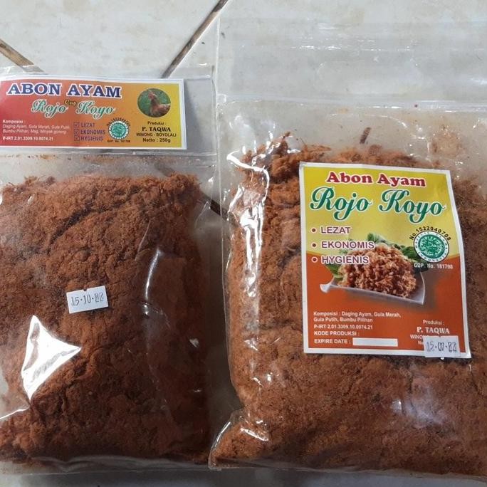 Abon Ayam Rojo Koyo