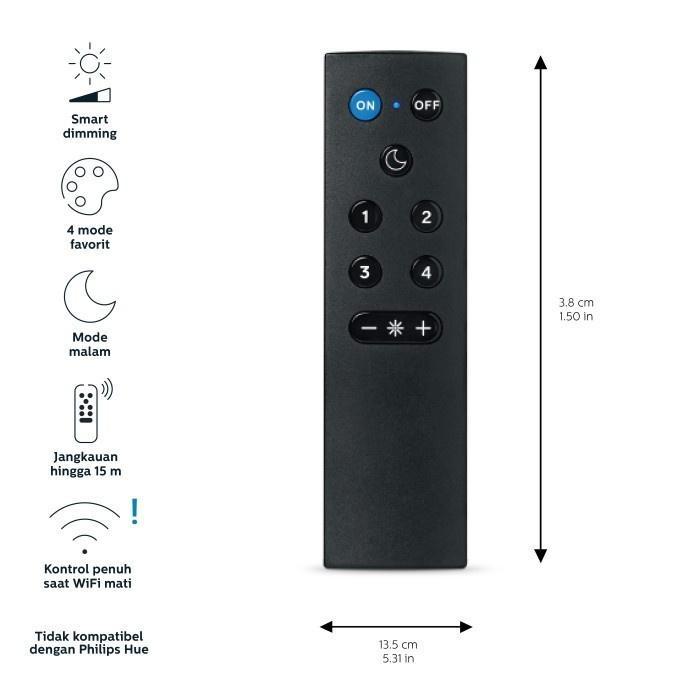 Philips Remote Control Lampu Smart Wi-Fi