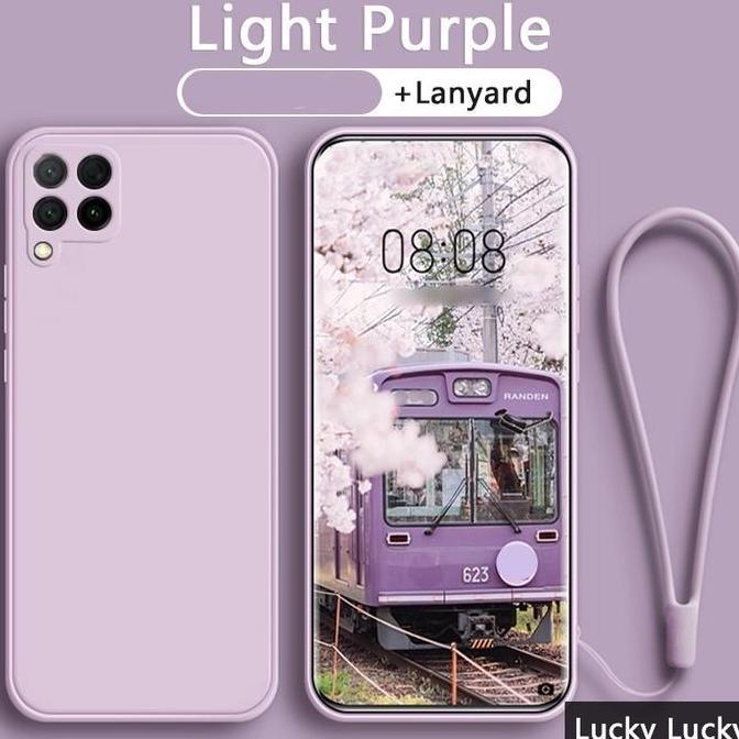 Case SAMSUNG A12 / M12 SOFT CASE BABY SKIN FREE TALI MICROFIBER CASING COVER HP