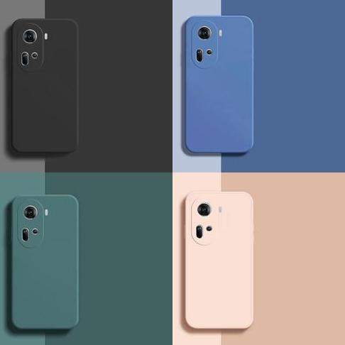 Case Case 0PP0 RENO 11 5G BABY SKIN FREE TALI MICROFIBER SILICONE HP
