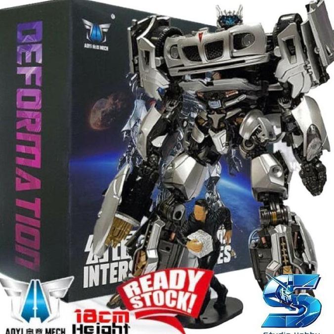 BmB Aoyi Mech LS-18 Silver Phantom MPM9 Transformers LS18 Autobot Jazz