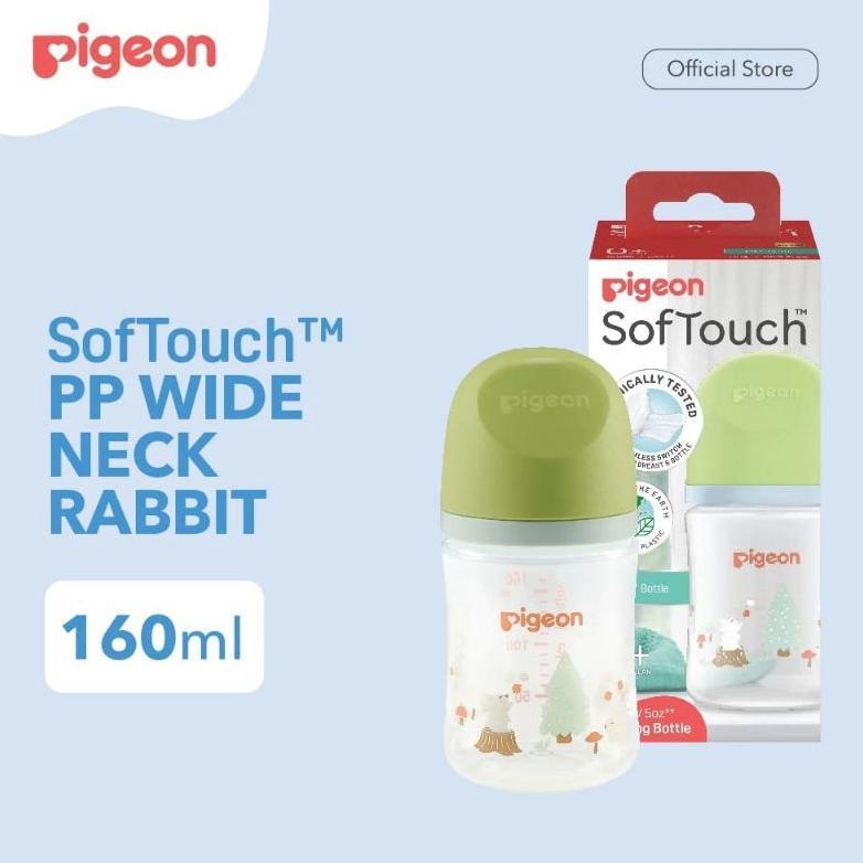 NEW *FRAULEINCO* Pigeon BOTOL BPP WIDE NECK WITH SOFT TOUCH NIPPLE- 160mL 240ml [terbaik][terlaris]