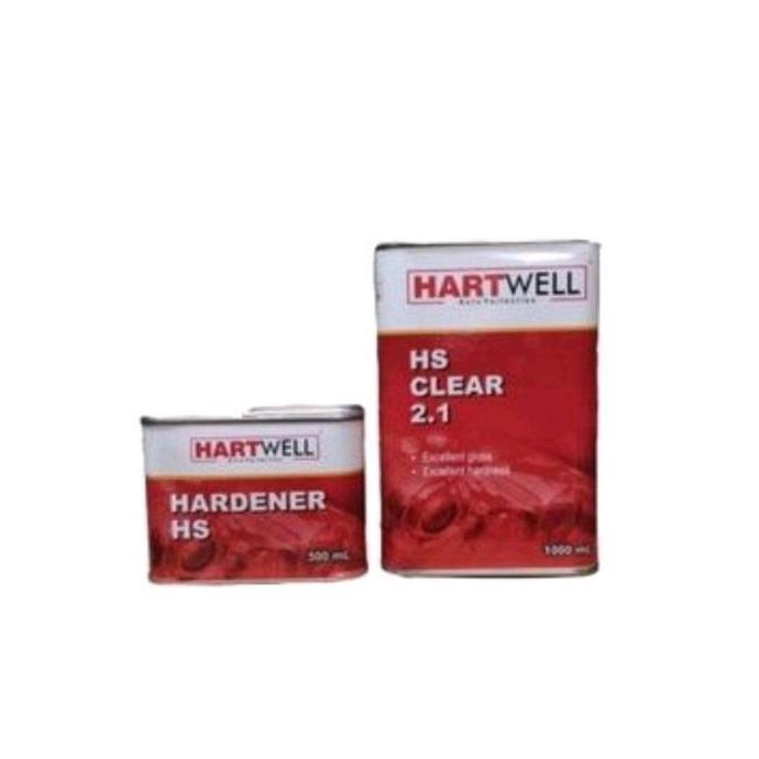 Hartwell Hardener HS Clear 2.1 ml - Cat Mobil Clear Hartwell 1.L Hardener ml untuk Proses Cat Berkua