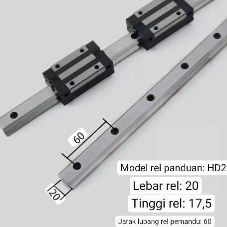 HGR20 HGR 20 LENGTH 1000MM 1M 1 METER HIGH QUALITY ART99
