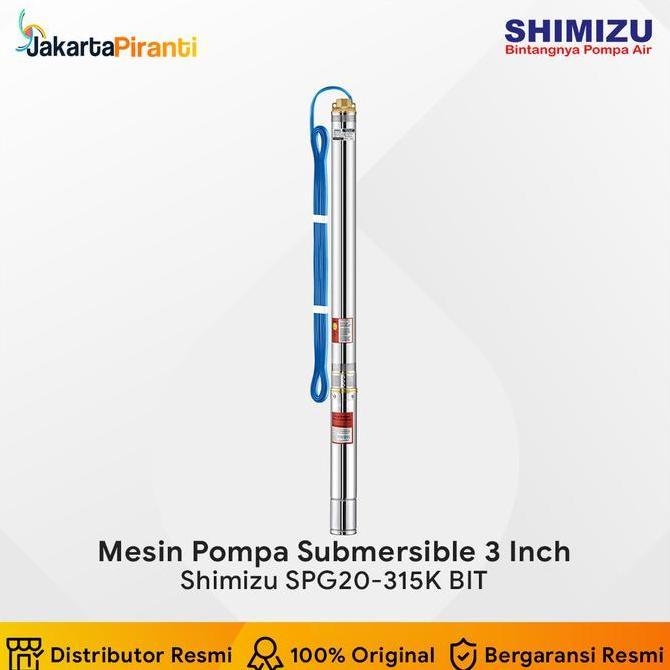 Mesin Pompa Air Submersible Satelit Sibel Shimizu Spg20-315K Bit