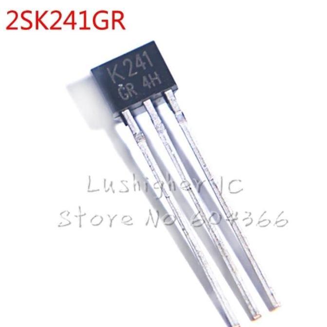 ORIGINAL 2SK241-Y 2SK241-GR 2SK241-G 2SK241 SK241 K241-Y TO-92 20 RKRW