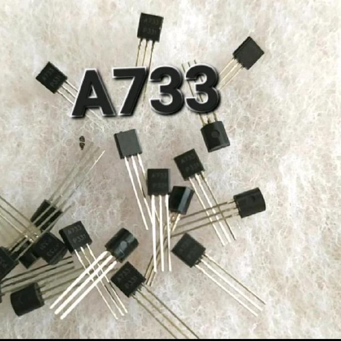 TRANSISTOR 2SA733 A733 2SA A 733 KTA733 KTA 733 ORI ASLI ORIGINAL KW 1