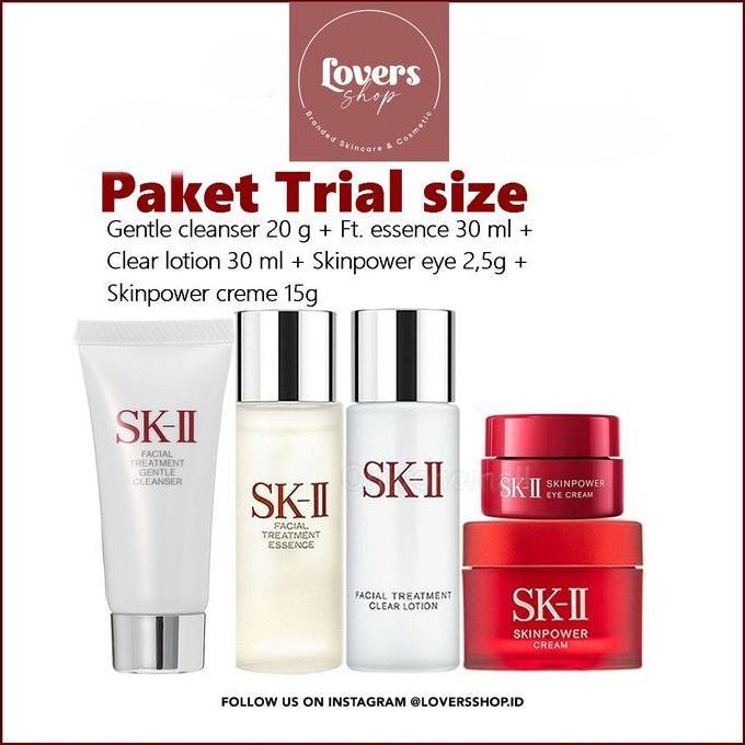 Sk-Ii/Sk2/Skii/Sk Ii Trial Size Fte + Rna + Clear Lotion + Rna Eye
