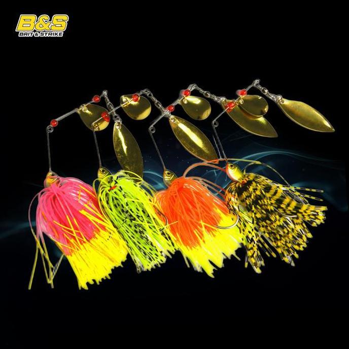 HENGJIA umpan spinner bait 11g umpan casting gabus toman MJ168 (TERBAIK) (TERBARU) (TERMURAH)