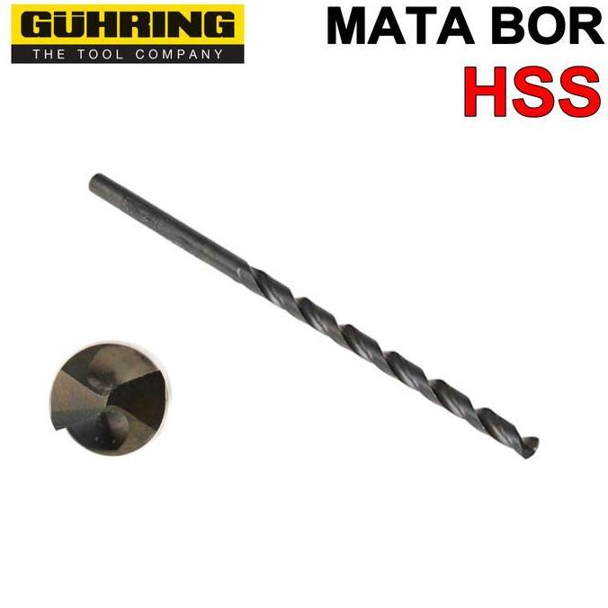 PALMOWI Mata Bor 4.2 GUHRING HSS Drill Long 4.2mm Panjang Besi 4.2 mm