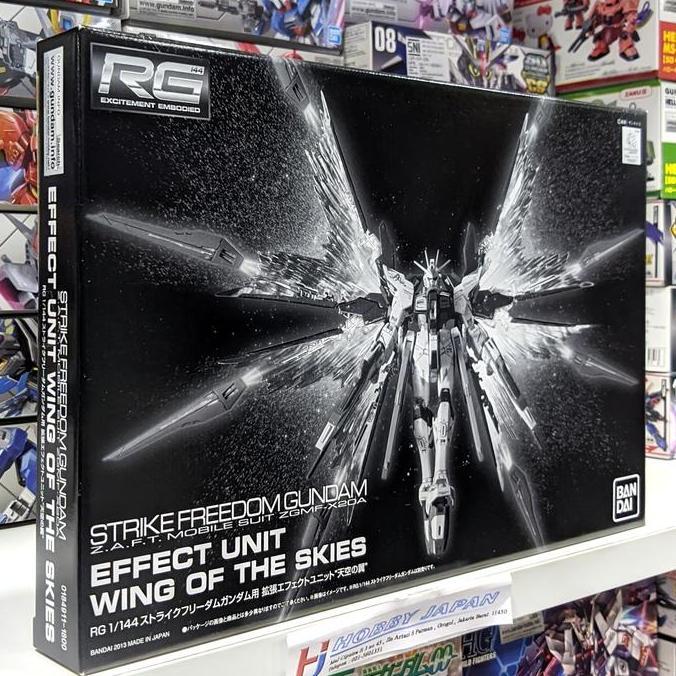 Promo RG Effect Unit Wing of the Skies for RG Strike Freedom Gundam Diskon
