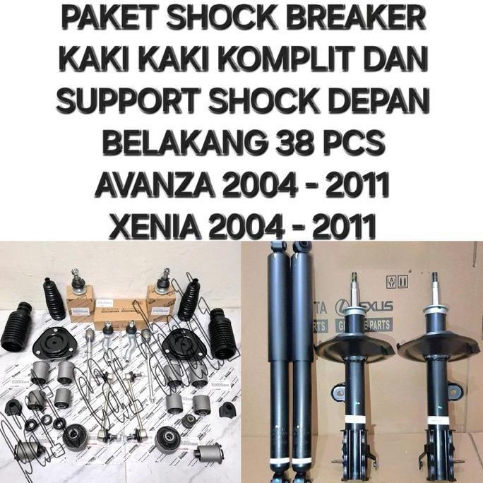 KAULANO Full Komplit ShockBreaker Shock Breaker Depan Belakang Support Dan Kaki Kaki Support Shock A