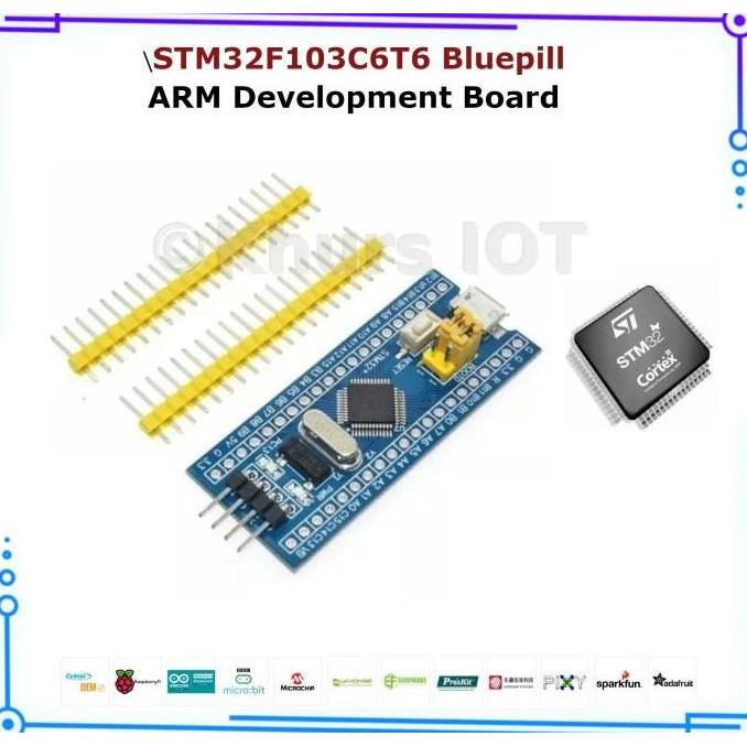 Stm32F103C6T6 Bluepill Stm32 F103C6T6 Arm Development Board