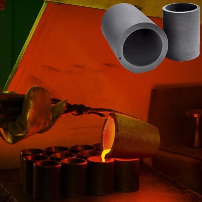 30x30MM/40x60MM Graphite Crucible High Purity Melting Graphite Crucible