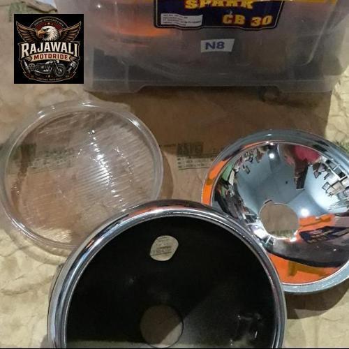 lampu depan honda cb 100 ori nos