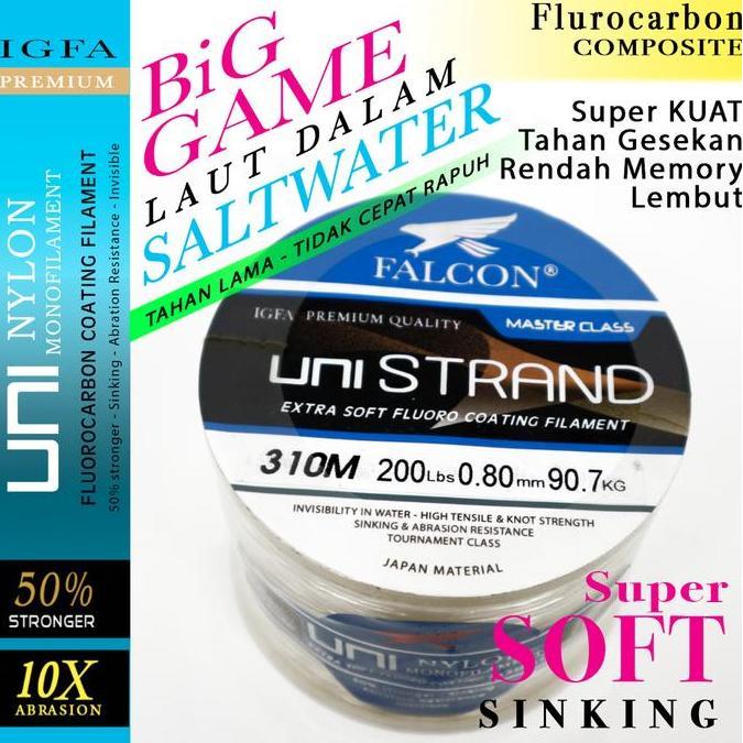 Senar Pancing Uni Strand BIG Game Laut Dalam - 250 Gram Diskon