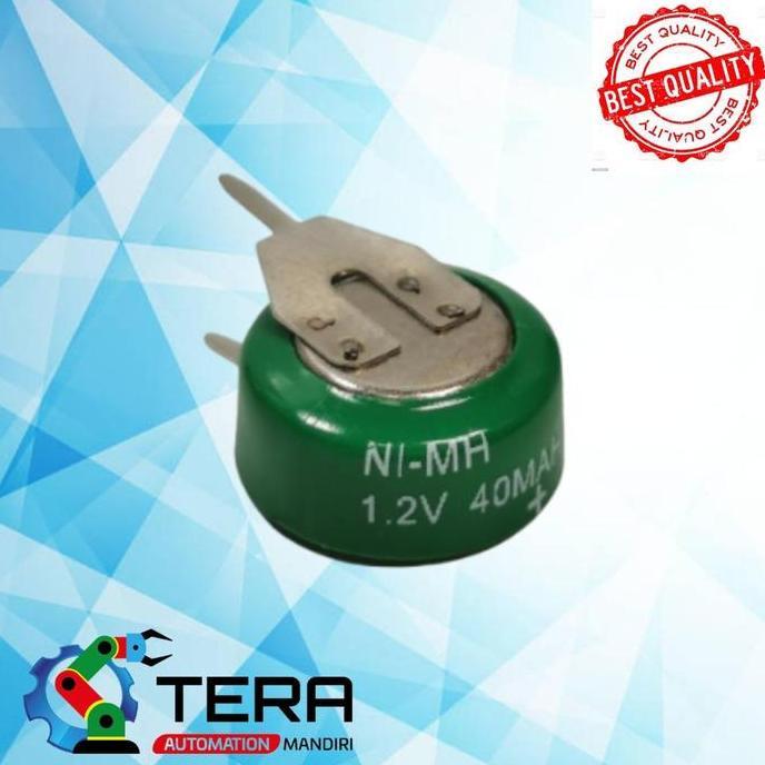 BATERAI TIMER NI-MH 1.2V 40 MAH TIMER WALET AUDIO WALET TERAA
