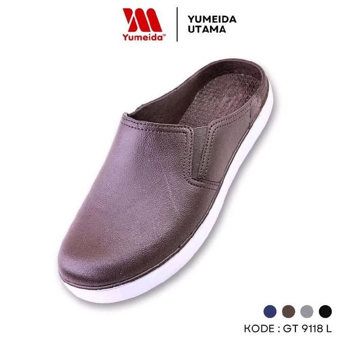 Rans- Yumeida 9118 Sandal Sepatu Slop Pria/Laki-Laki Ukuran 39-43 Karet