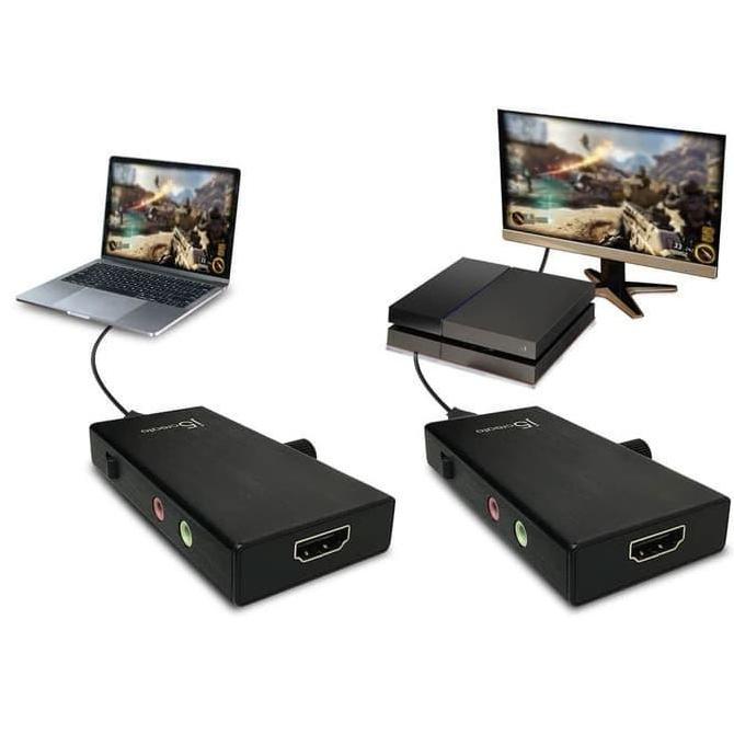 J5 CREATE / J5CREATE JVA02 LIVE CAPTURE ADAPTOR HDMI TO USB-C ORIGINAL MURAH
