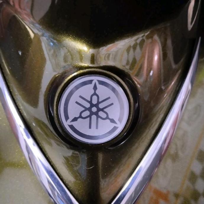 Emblem Yamaha Ok Yamalube At Stainless Mio Sporty Mio Smile Mio Zr