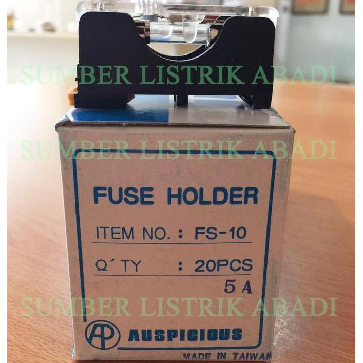 AUSPICIOUS FUSE KUBUR/ FUSE HOLDER/ FUSE BASE FS - 10 10A