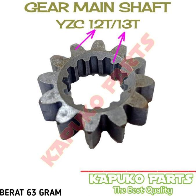 YZC GEAR MAIN SHAFT TRAKTOR TANGAN YANMAR