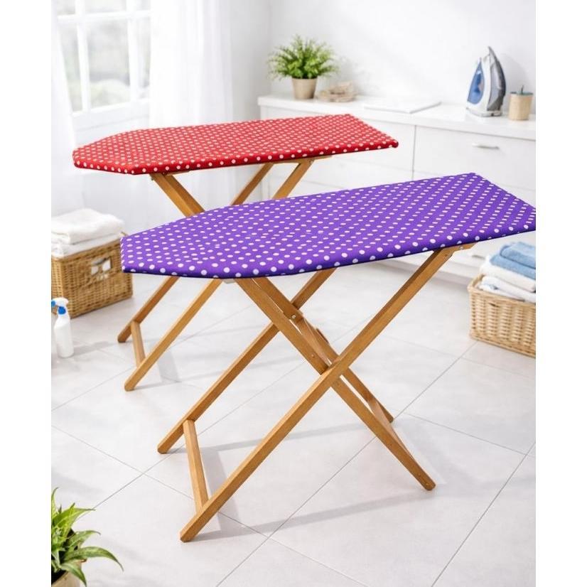 Meja Setrika Kayu/Meja Setrika Berdiri/Meja Setrika Duduk