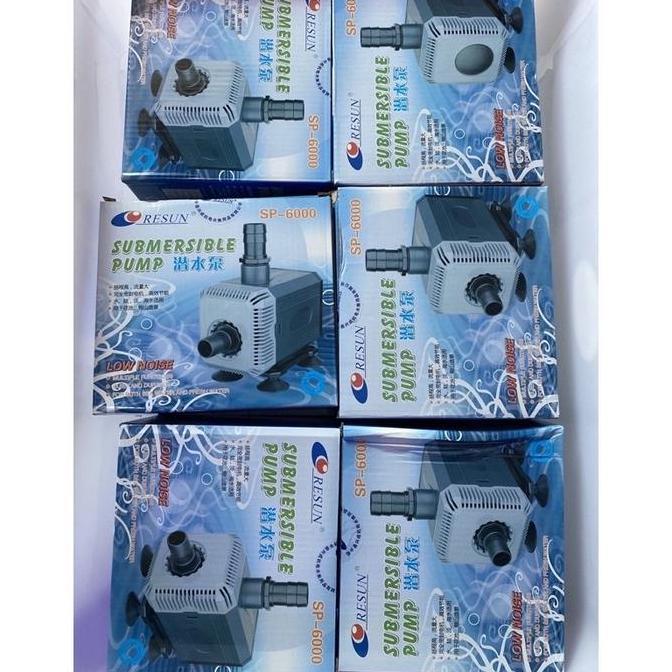 SUBMERSIBLE PUMP RESUN SP 6000 / POMPA AQUARIUM CELUP SP6000