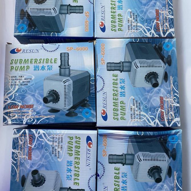 MESIN POMPA AQUARIUM CELUP RESUN SP 6000 SP-6000