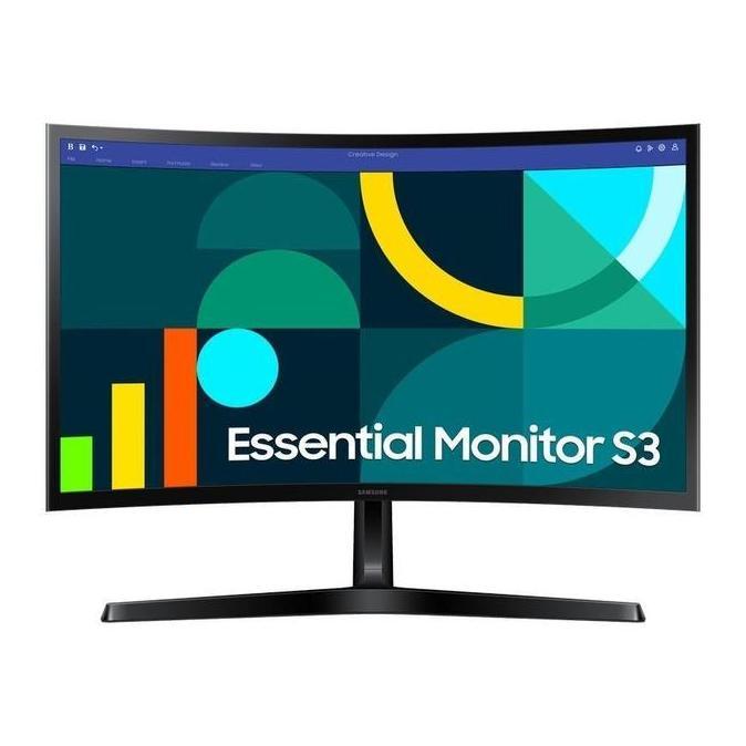 Prasaja209 - Monitor Led Samsung S24D366 Curve - 24 Inch PC Komputer - PLS VGA HDMI