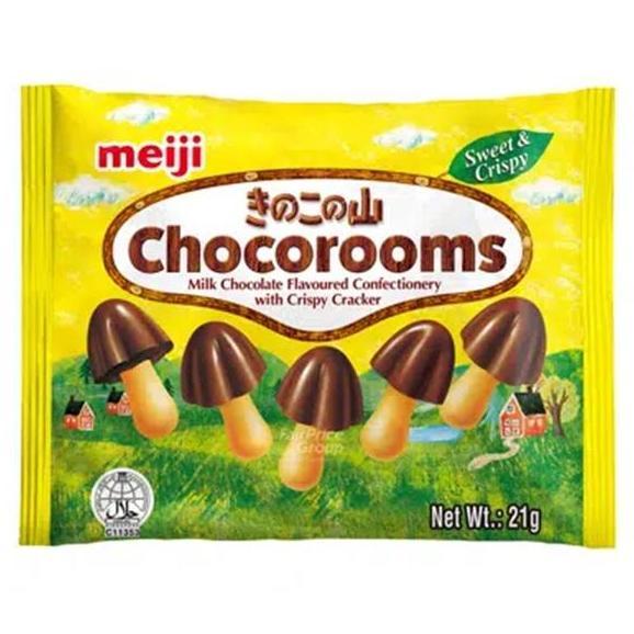 COKLAT MEIJI CHOCOROOMS CRISPY CRACKER ASAL JEPANG