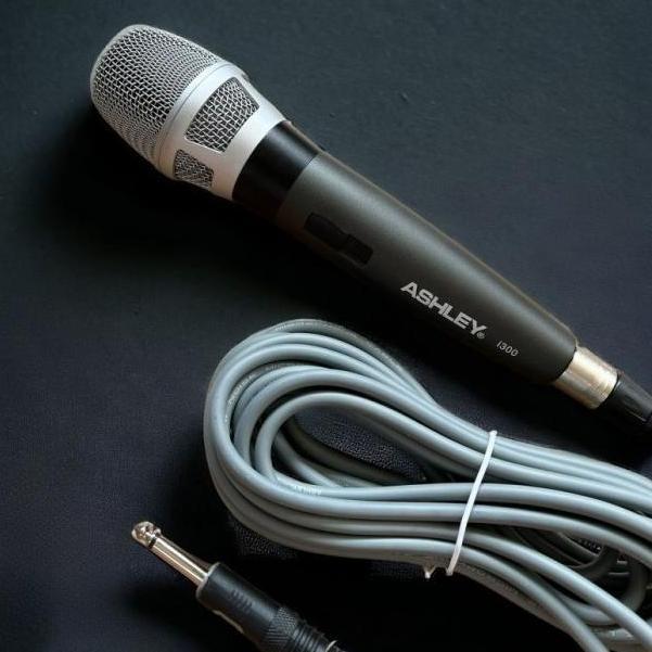 mic kabel ashley i300 i 300 original mikropon panjang kabel 5 meter