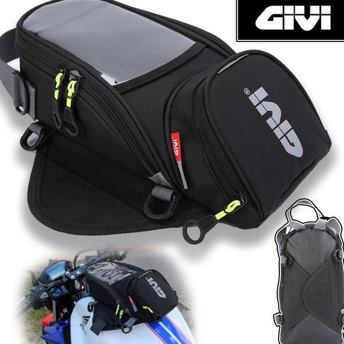 Knight Fuel Tank Bag Magnet Adsorption Oil Bag Motorcycle Rear Seat Bag Multifunctional Navigation R