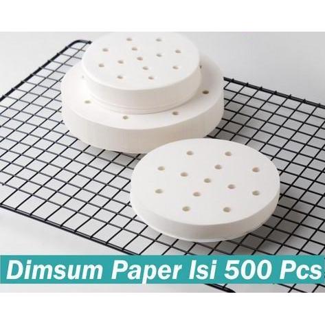 Box- Kertas Alas Dimsum / Paper Dumpling Isi 500 Pcs