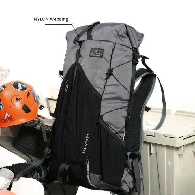 BACKPACK TAS ULTRALIGHT MONTE FASTZIPP 37L SEMI CARRIER LIMITED EDITION ORIGINAL