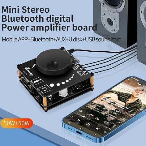 SC XY-AP15H MODUL AUDIO POWER AMPLIFIER HIFI STEREO BLUETOOTH 5.0 10W/15W/20W IC APD3016D 2X50W SINI