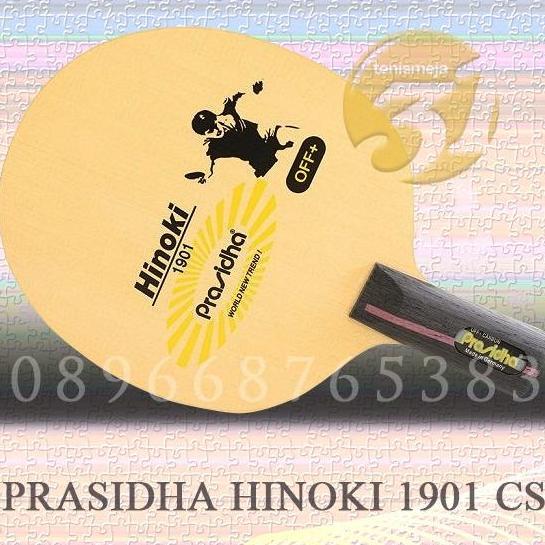TERBARU - Kayu bet pingpong PRASIDHA HINOKI 1901 CS